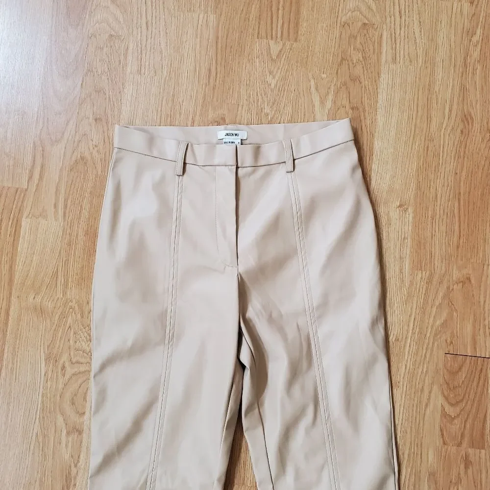 Jason Wu Faux Leather High Rise Skinny Pants sz Med=28×30